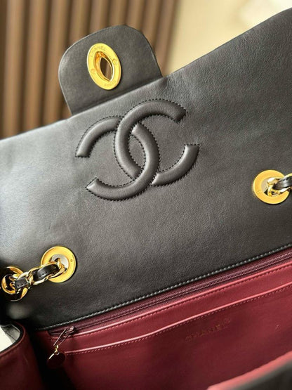 Calfskin Top Handle Bag