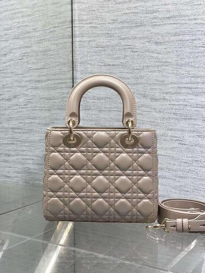 Classic Leather Top Handle Bag