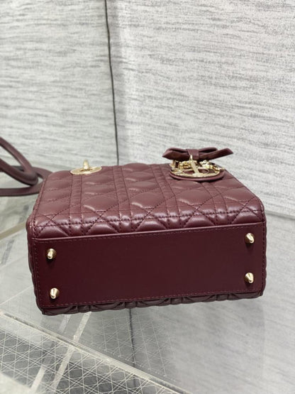 Leather Top Handle Bag