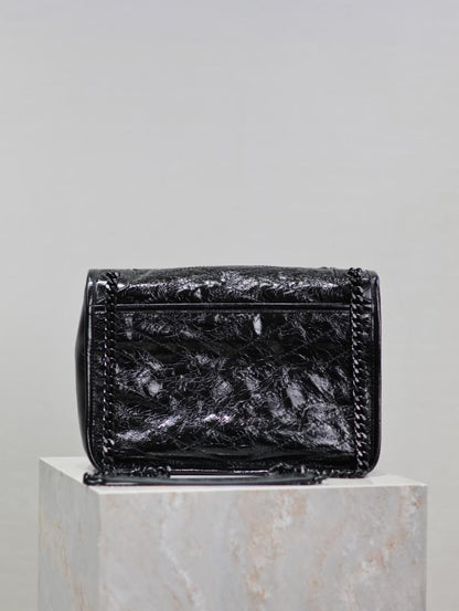 Leather Top Handle Bag