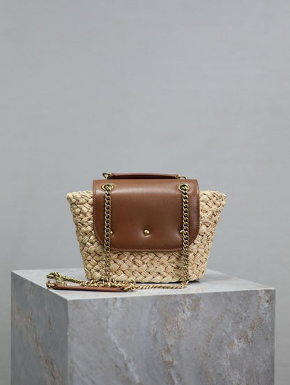 Luxury Woven Leather Shoulder Bag – Special Edition