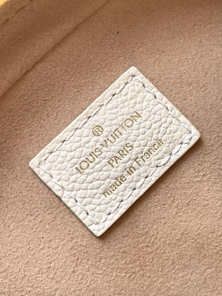 Elegant Premium Monogram Calfskin Crossbody Bag