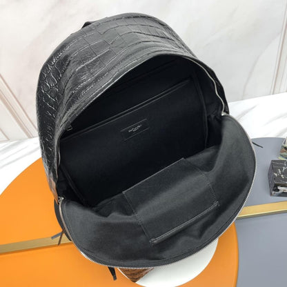 Practical Leather Backpack