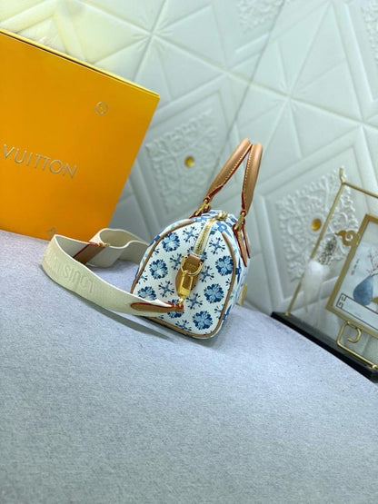 Italian-Inspired Luxury Top Handle Bag