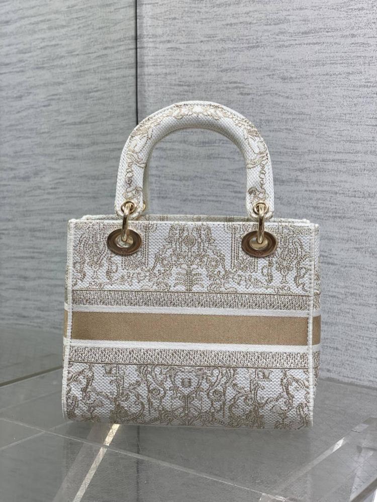 Gold Top Handle Bag
