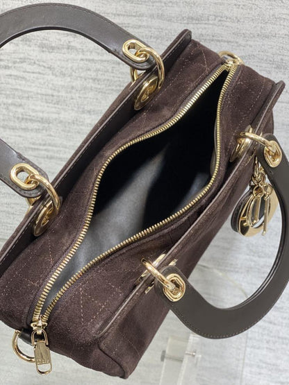 Leather Top Handle Bag