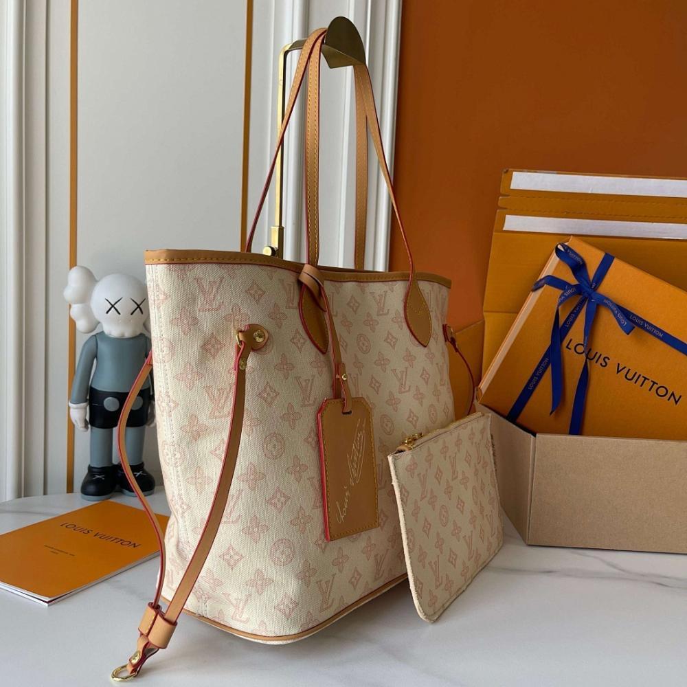 Neverfull Monogram Top Handle Bag