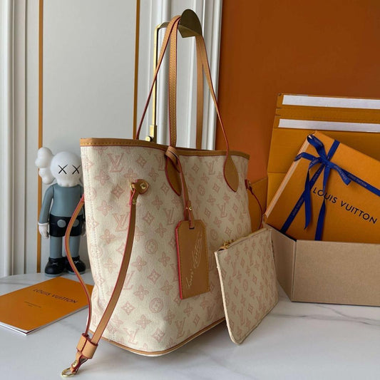 Neverfull Monogram Top Handle Bag