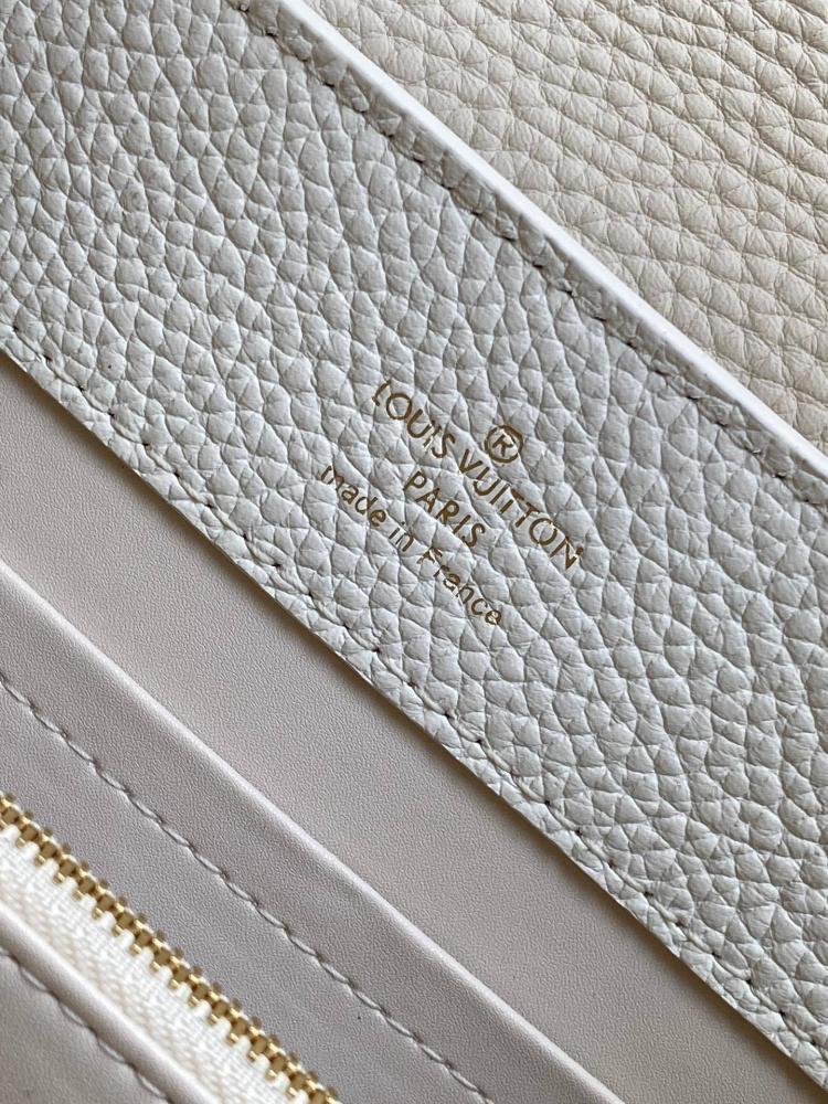 Monogram Leather Top Handle Bag