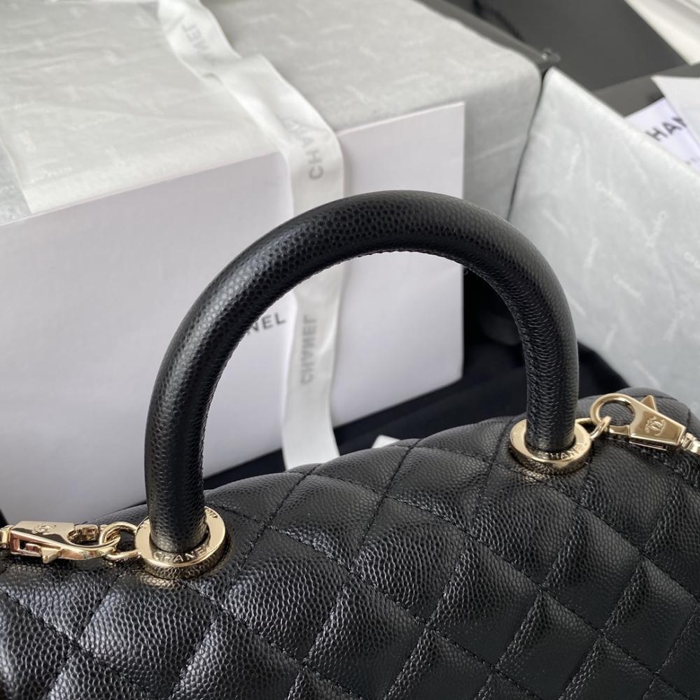 Classic Gold Top Handle Bag