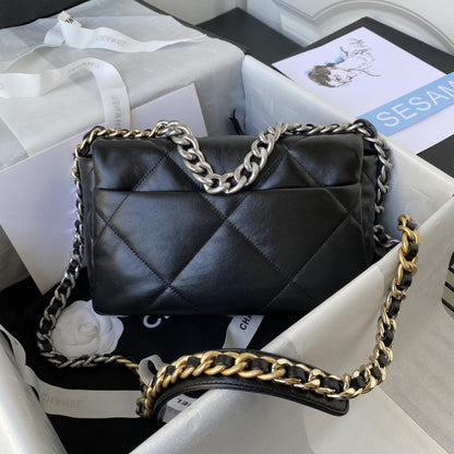 Silver Quilted Shoulder Bag