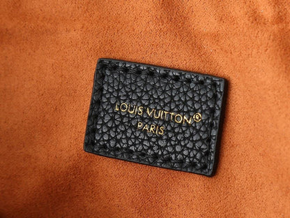 Modern Luxury Monogram Leather Top Handle Bag