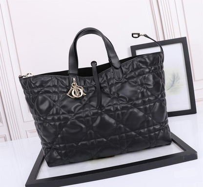 Luxury Stylish Black Calfskin Top Handle Bag – Limited Edition