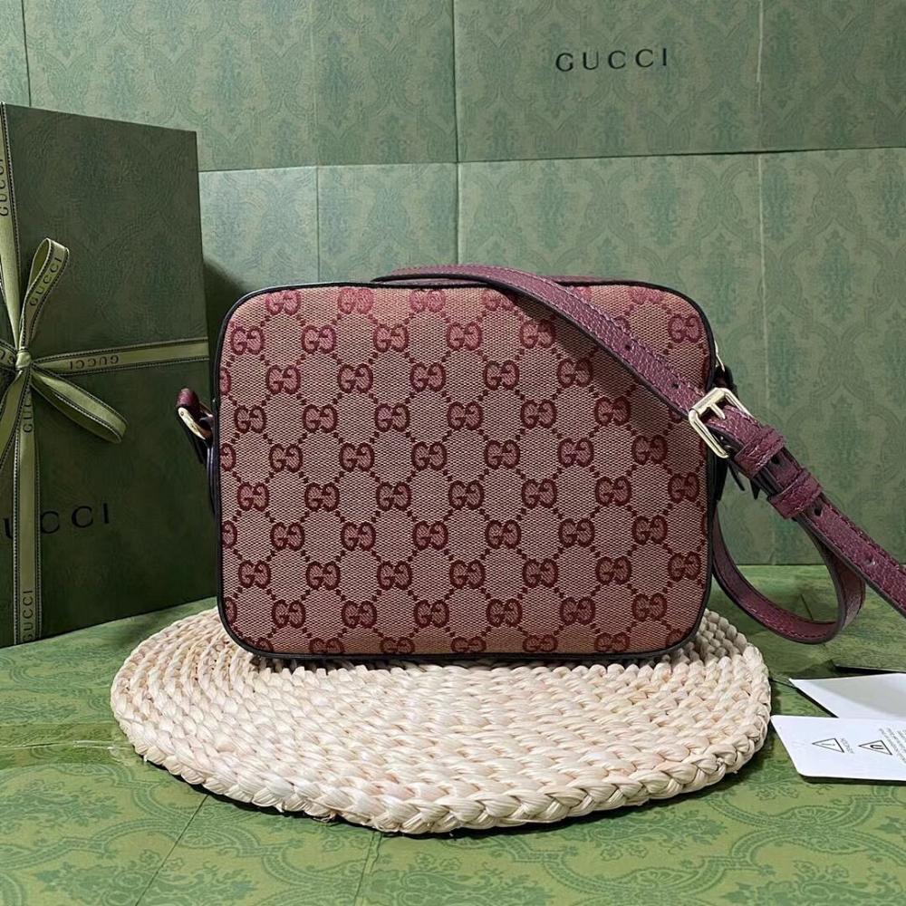 Luxury Refined Red Top Handle Bag