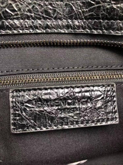 Leather Top Handle Bag