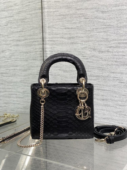 Leather Top Handle Bag