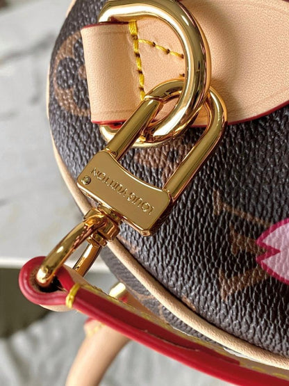 Speedy Bandouliere Monogram Calfskin Shoulder Bag