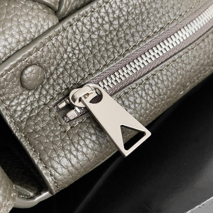 Leather Top Handle Bag