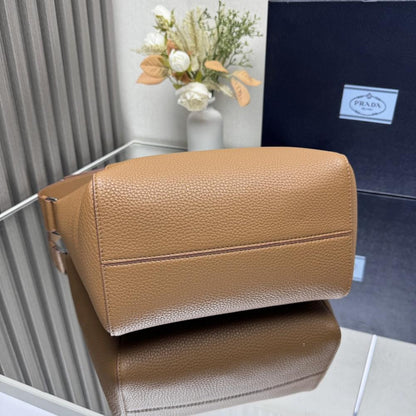 Leather Top Handle Bag