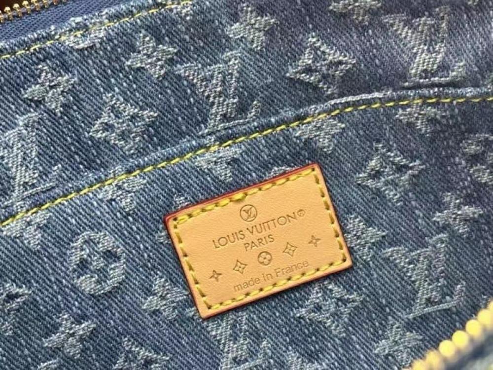 Luxury Elegant Blue Denim Bag