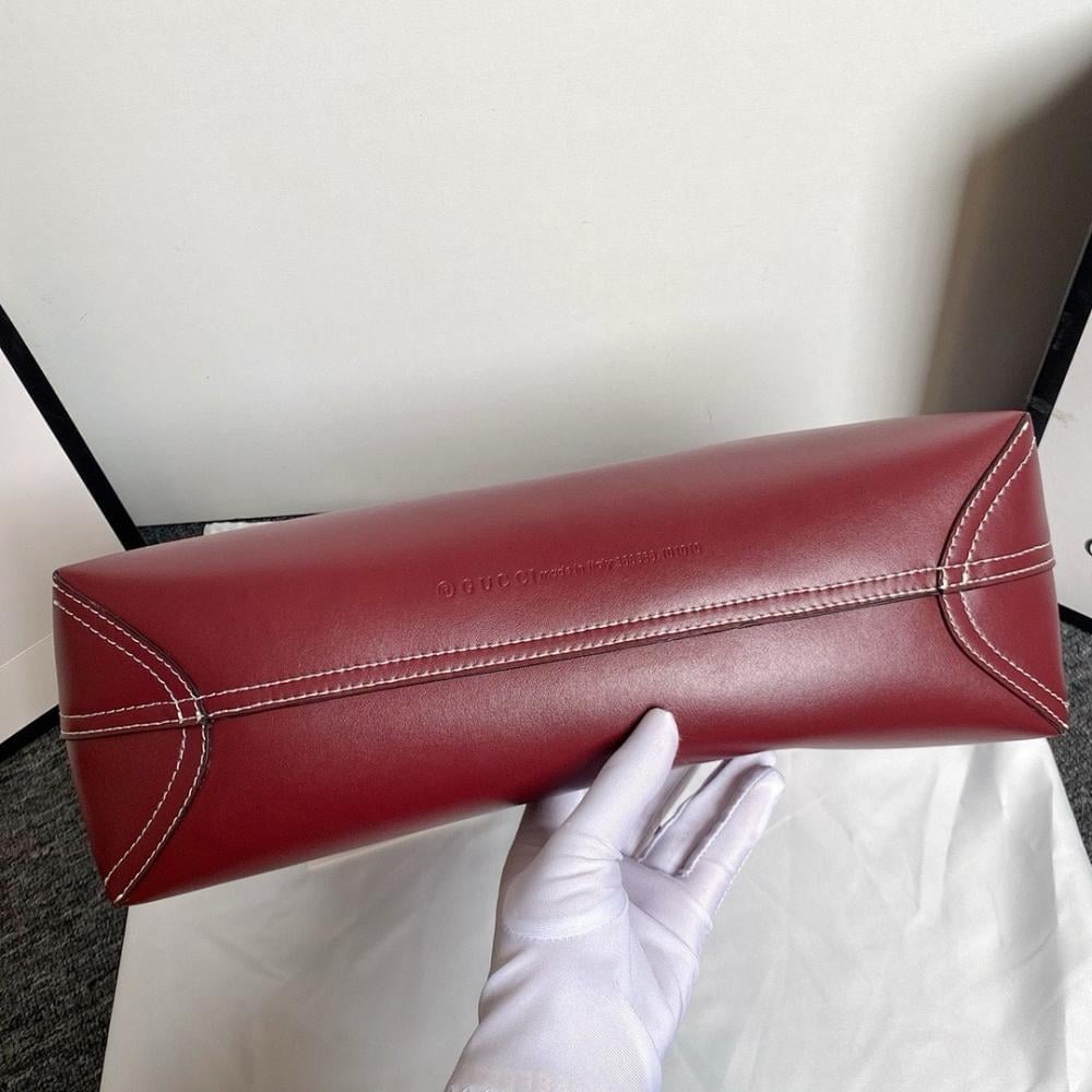 Classic Luxury Quilted Leather Tote Bag