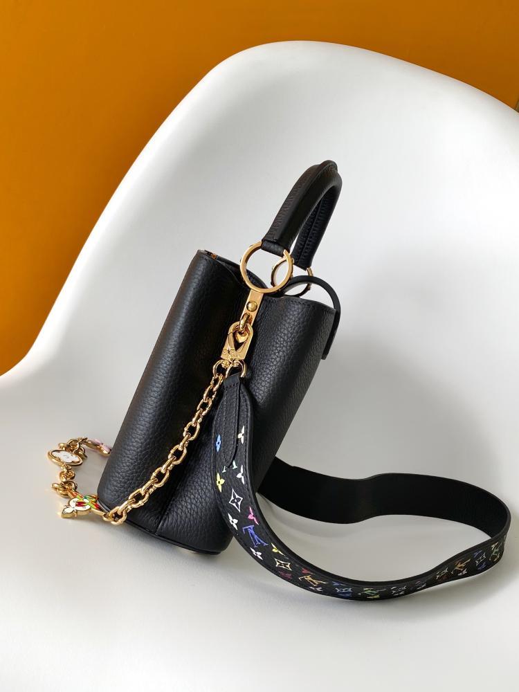 Leather Top Handle Bag