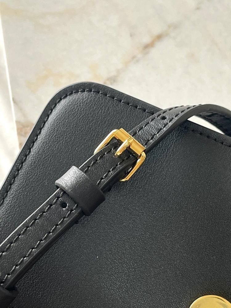 Elegant Monogram Leather Top Handle Bag – Special Edition