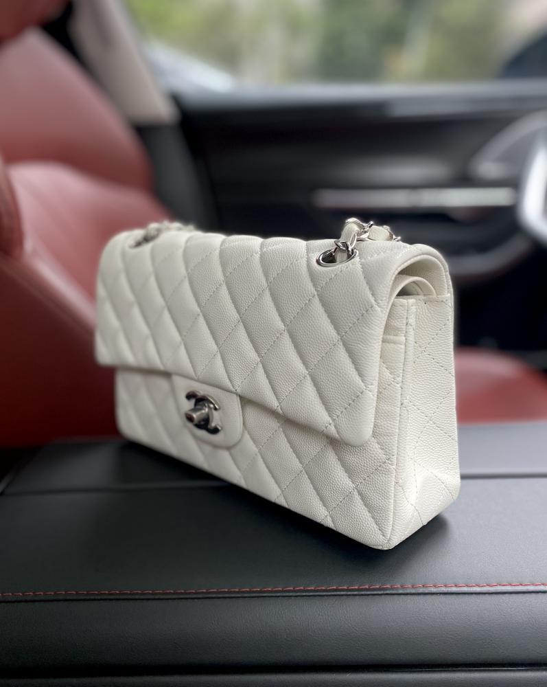 Leather Top Handle Bag