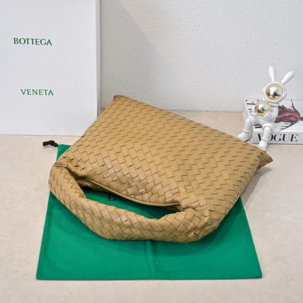 Woven Leather Top Handle Bag