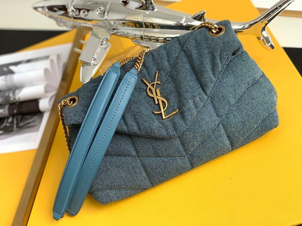 Classic Blue Top Handle Bag – Special Edition