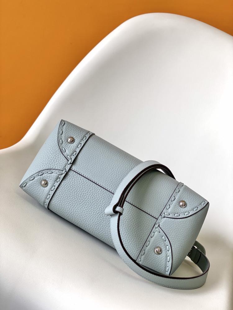 Calfskin Top Handle Bag