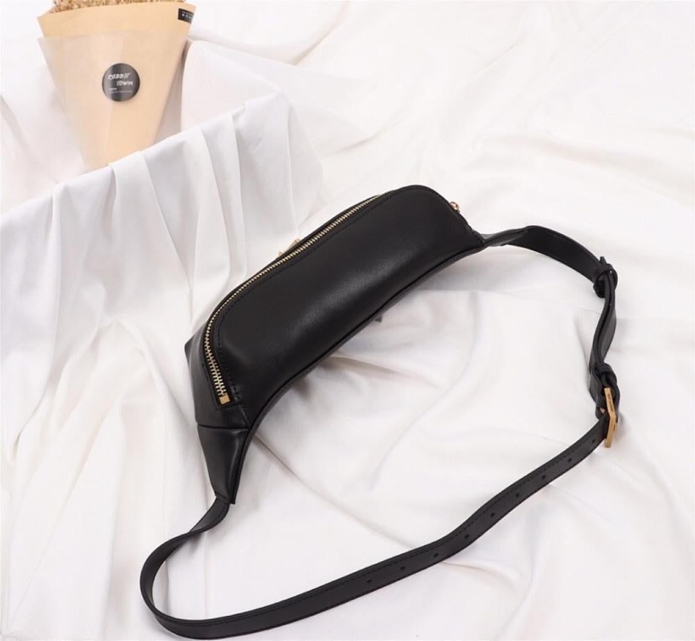Arco Black Leather Top Handle Bag