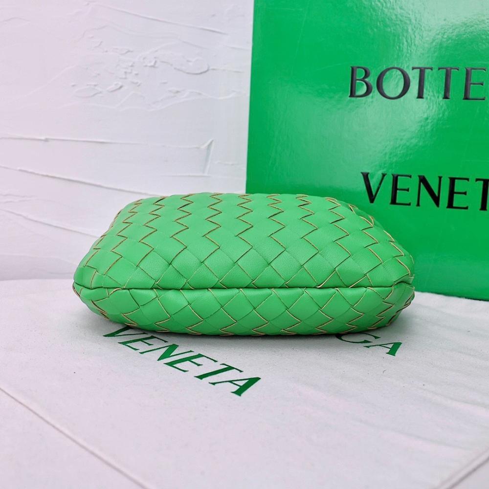 Modern Woven Lambskin Top Handle Bag