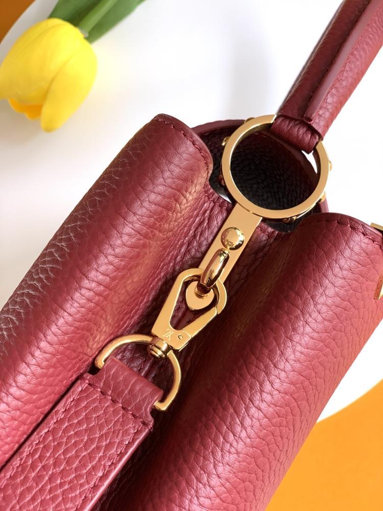 Leather Top Handle Bag