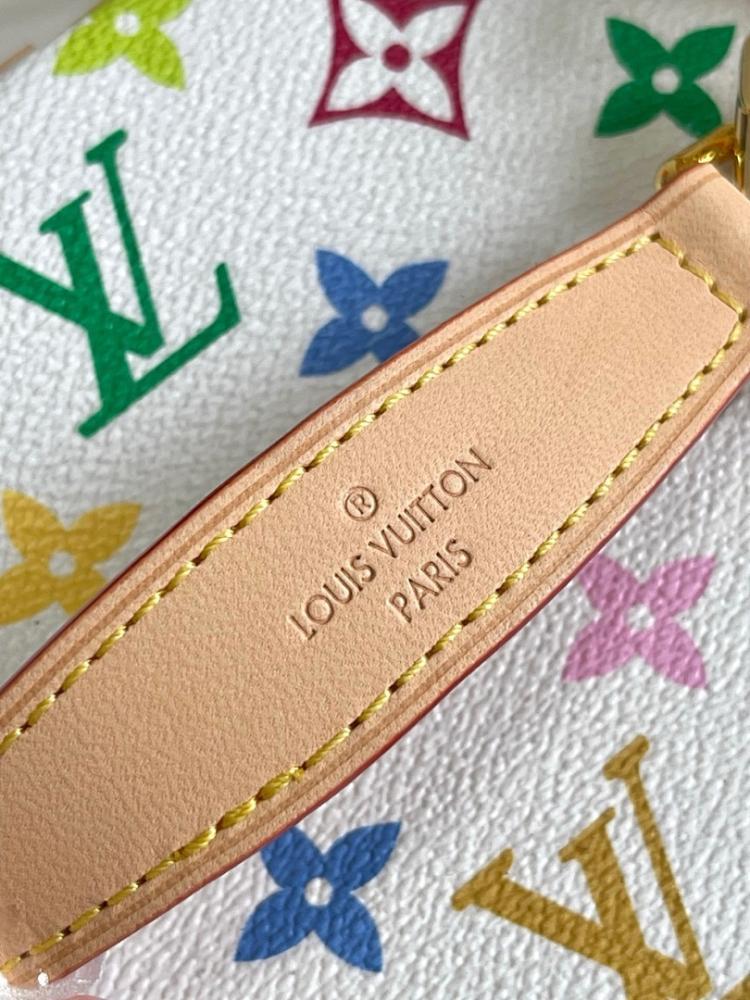 Stylish Refined Monogram Leather Crossbody Bag
