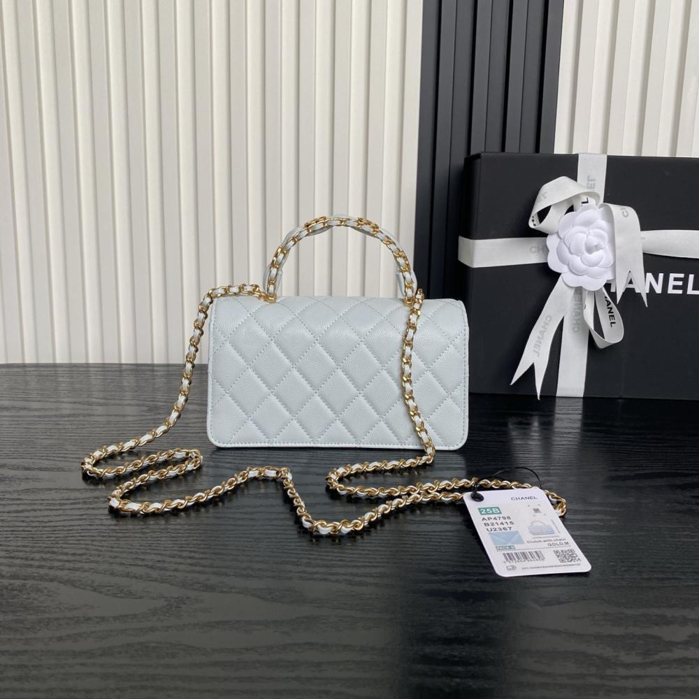 Leather Top Handle Bag