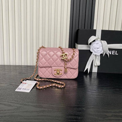 Classic Leather Top Handle Bag