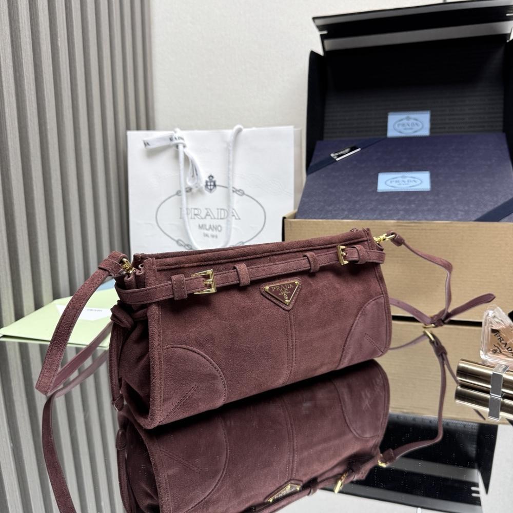 Suede Crossbody Bag