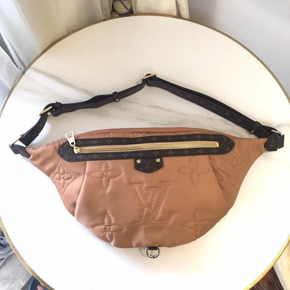 Stylish Refined Embroidered Nylon Shoulder Bag