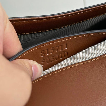 Blondie Leather Shoulder Bag