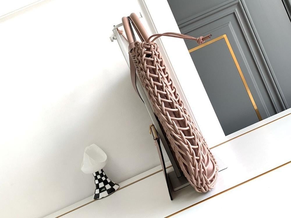 Italian-Inspired Stylish Woven Leather Crossbody Bag