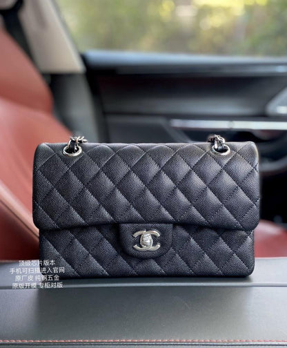 Leather Top Handle Bag