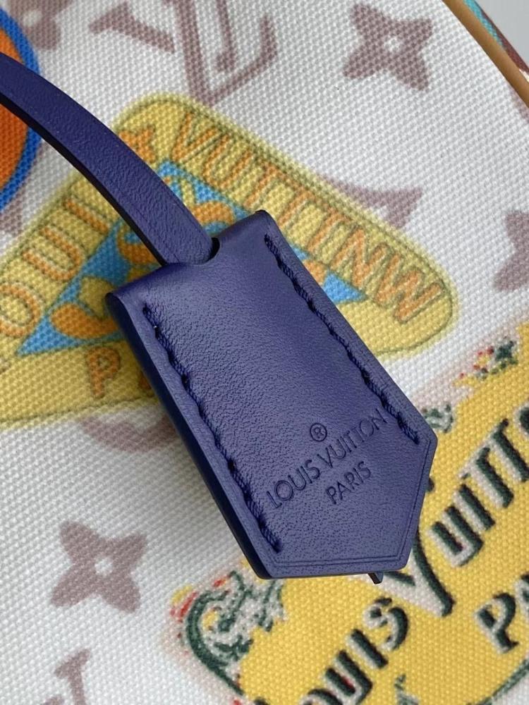 Modern Italian-Inspired Monogram Shoulder Bag