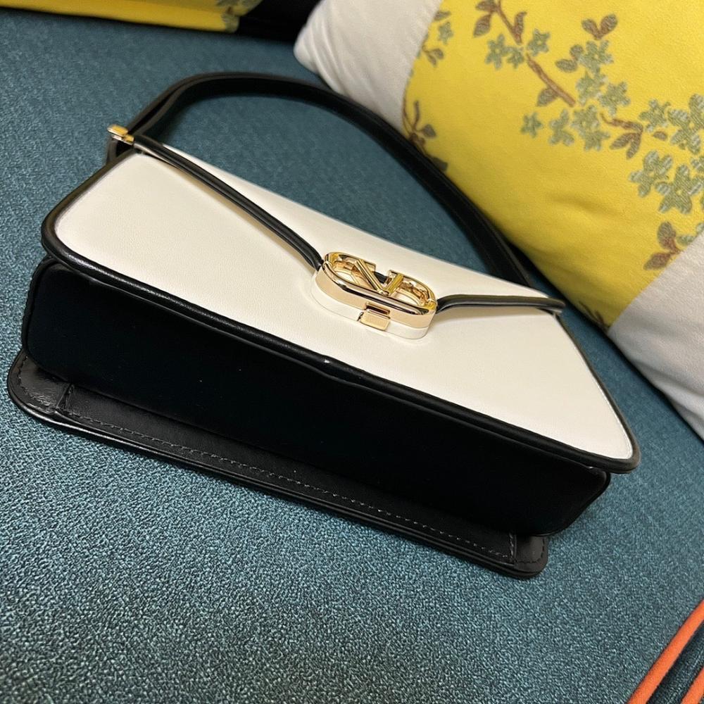 VLogo Signature Calfskin Shoulder Bag