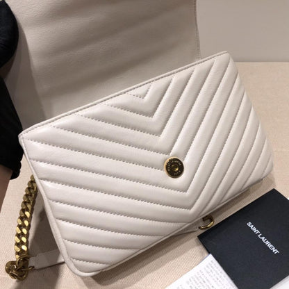 Classic Leather Top Handle Bag
