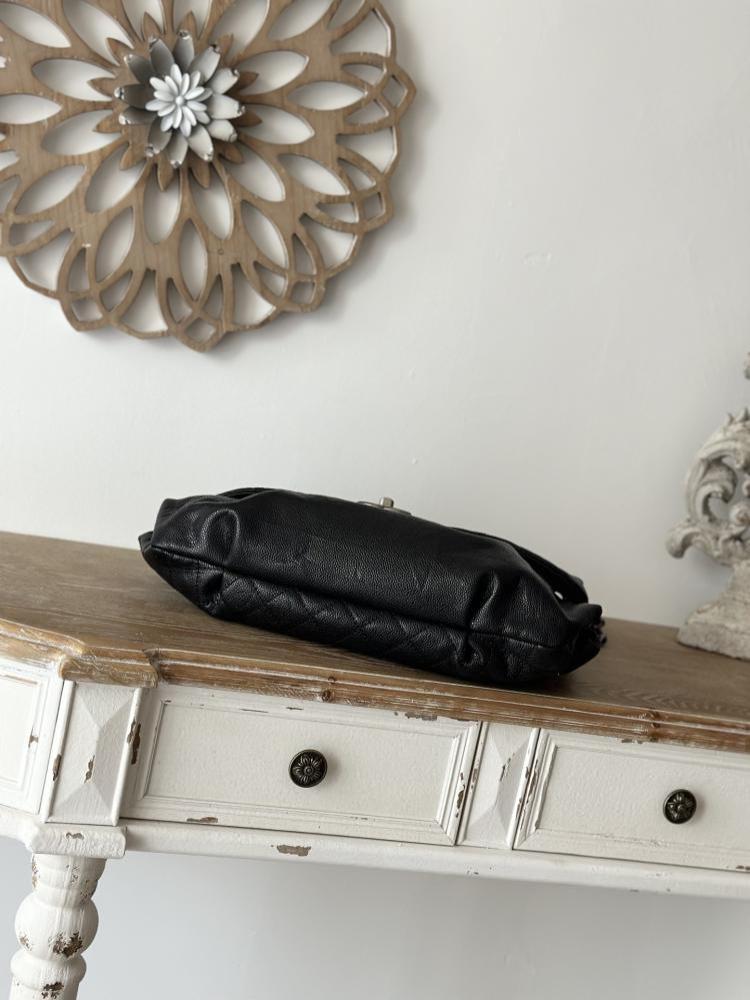 Leather Top Handle Bag