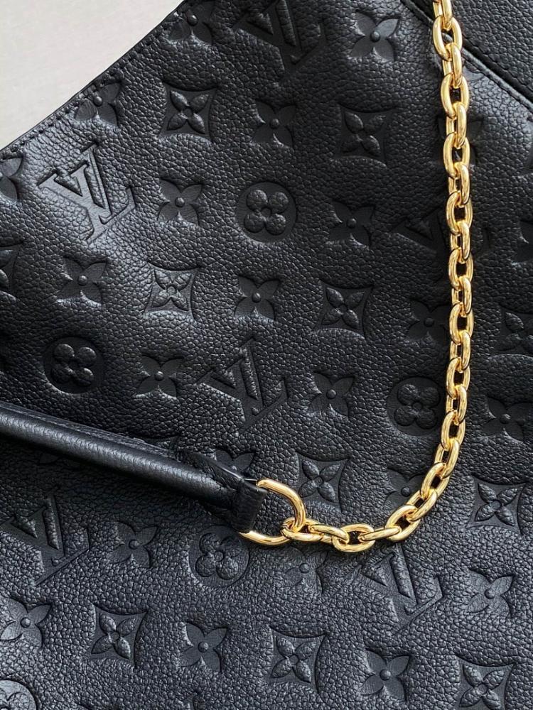 Stylish Refined Monogram Leather Crossbody Bag