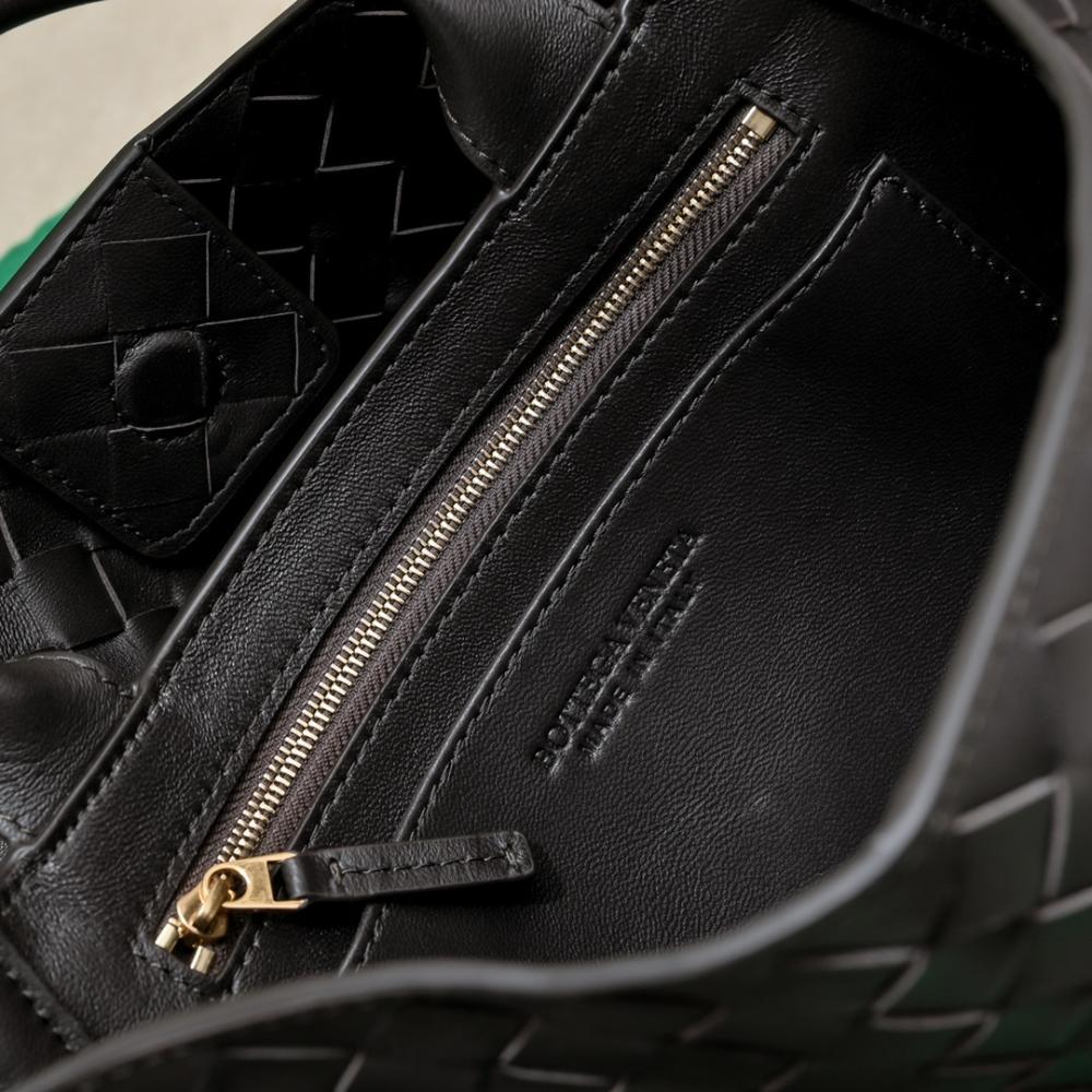 Woven Leather Shoulder Bag