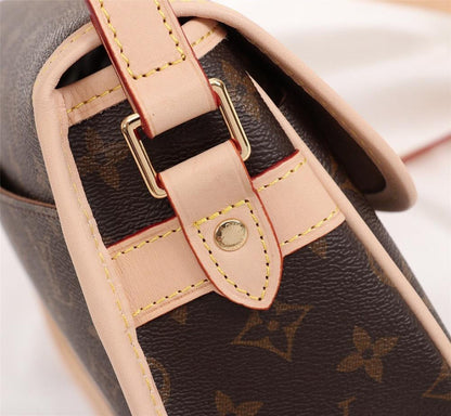 Luxury Refined Leather Shoulder Bag