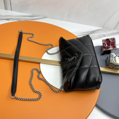 Quilted Lambskin Shoulder Bag